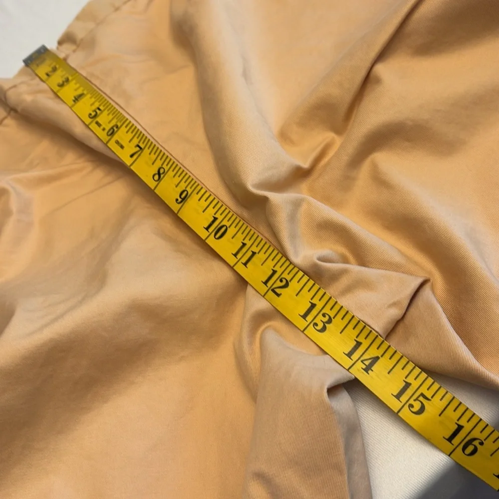 Orvis pants straight leg 100% cotton side pockets elasticized sides Size 12